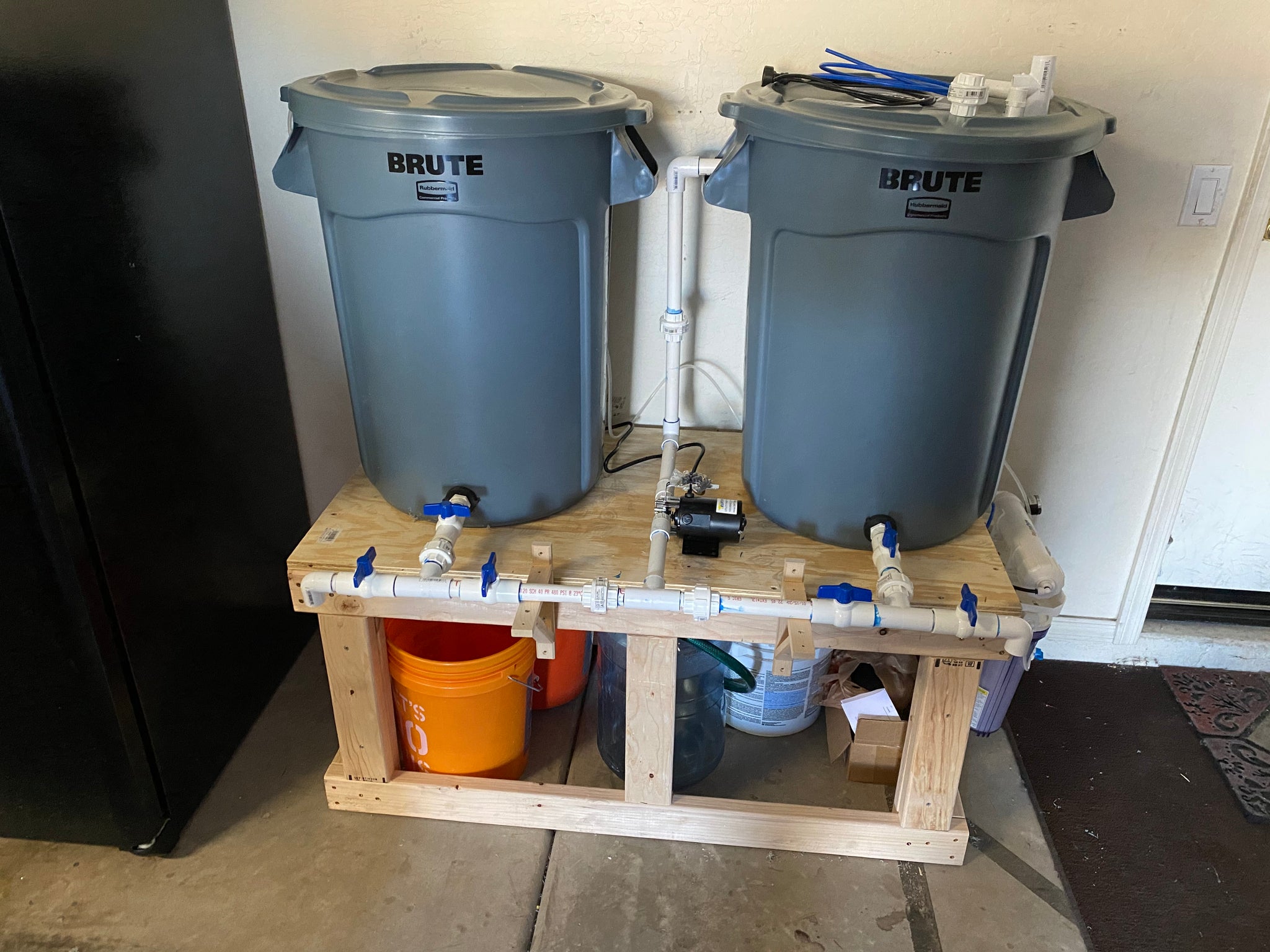 Saltwater Mixing Station Build